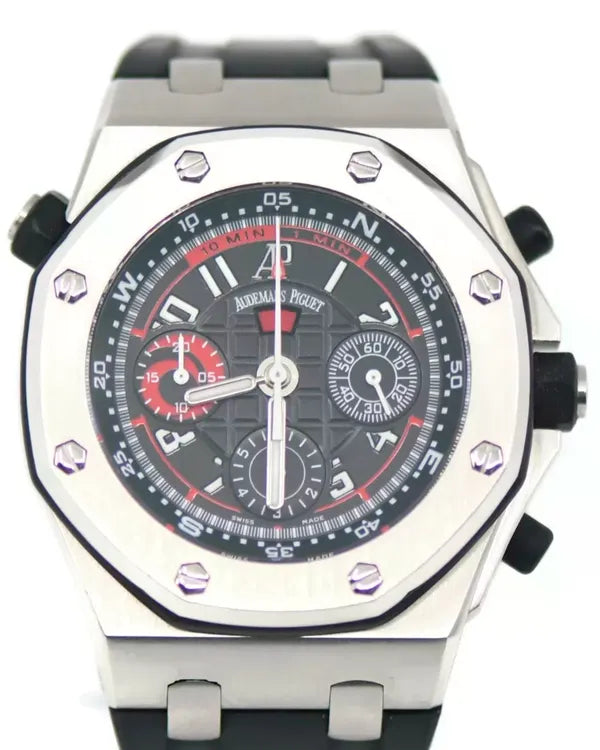 Audemars Piguet Royal Oak Offshore "Alinghi Polaris" L.E. 44MM Black Dial Rubber Strap (26040ST.OO.D002CA.01)