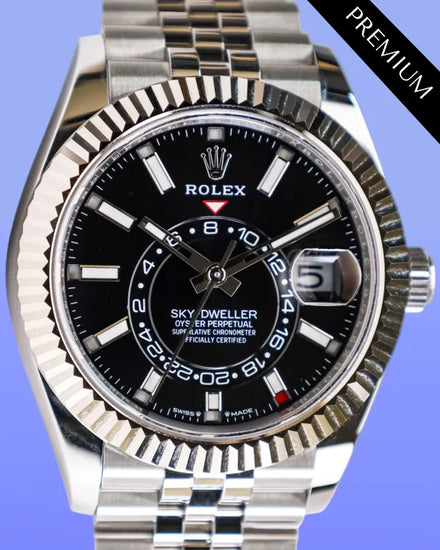 2025 Rolex Sky-Dweller 42MM Black Dial Jubilee Bracelet (336934)