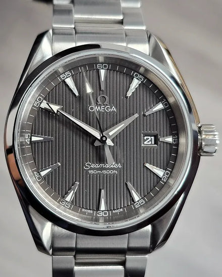 Omega Seamaster Aqua Terra 150M 38.5MM Quartz Grey Dial Steel Bracelet (231.10.39.60.06.001)