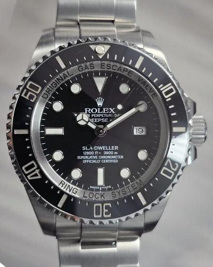 2012 Rolex Sea-Dweller Deepsea 44MM Black Dial Oyster Bracelet (116660)