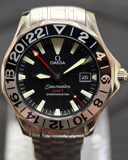 No Reserve - Omega Seamaster 300 GMT "50th Anniversary" 41MM Black Dial Steel Bracelet (2534.50.00)