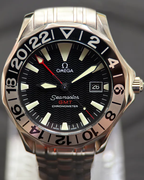 No Reserve - Omega Seamaster 300 GMT "50th Anniversary" 41MM Black Dial Steel Bracelet (2534.50.00)