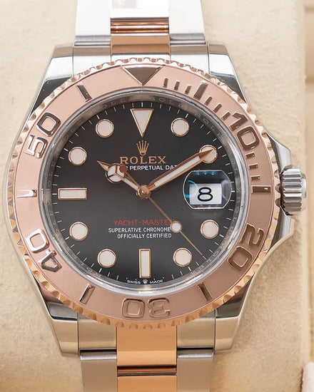 2021 Rolex Yacht-Master 40MM Black Dial Two-Tone Oyster Bracelet (126621)
