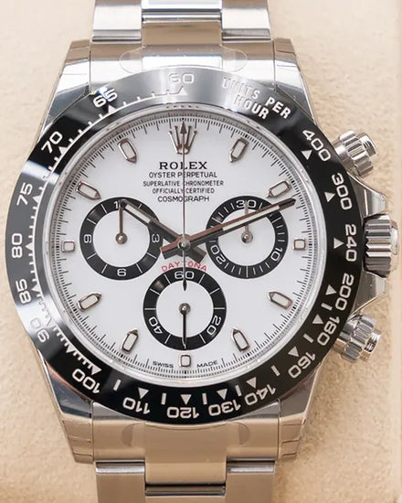 2023 Rolex Cosmograph Daytona "Panda" 40MM White Dial Oyster Bracelet (116500LN)