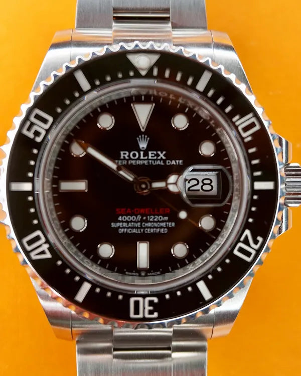 (SR) 2018 Rolex Sea-Dweller 43MM Black Dial Oyster Bracelet (126600)