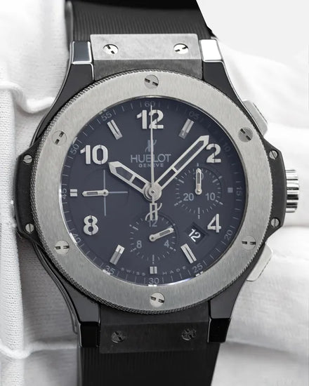 Hublot Big Bang 44MM Black Dial Rubber Strap (301.CT.130.RX)