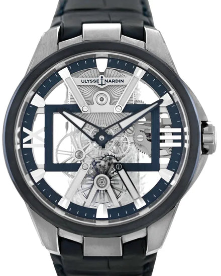 Ulysse Nardin Blast Skeleton X 42MM Skeleton Dial Leather Strap (3713-260/03)