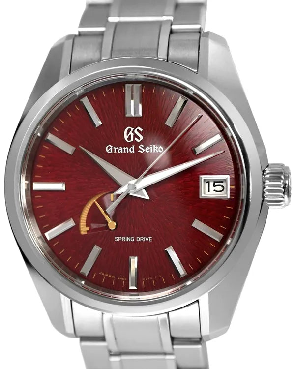 2023 Grand Seiko Heritage "Katana" USA L.E. 40MM Red Dial Steel Bracelet (SBGA493)