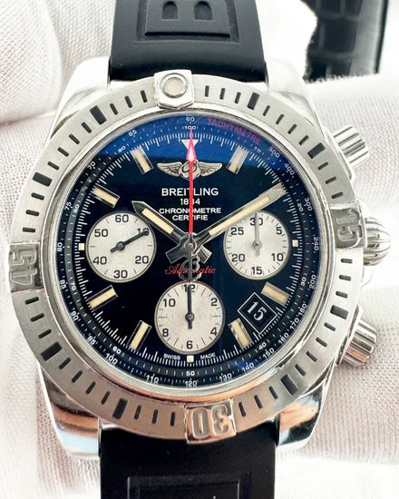 2016 Breitling Chronomat Airborne S.E. 41MM Black Dial Rubber Strap (AB0144)