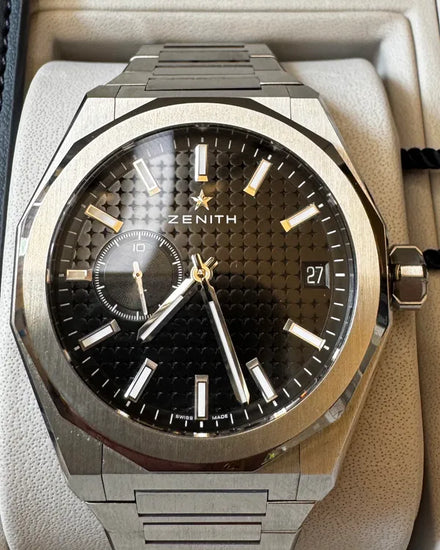 2023 Zenith Defy Skyline 41MM Black Dial Steel Bracelet (03.9300.3620)