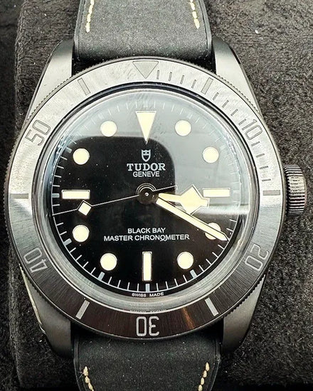 2025 Tudor Black Bay 41MM Black Dial Leather Strap (79210CNU)