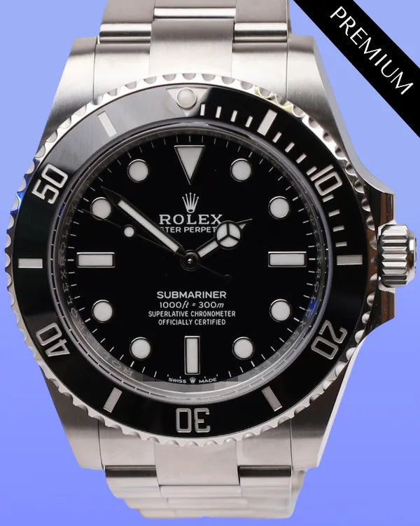 2025 Rolex Submariner No-Date 41MM Black Dial Oyster Bracelet (124060)