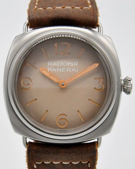 2023 Panerai Radiomir Tre Giorni 45MM Beige Dial Leather Strap (PAM01350)