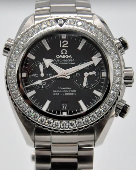 Omega Seamaster Planet Ocean 45.5MM Black Dial Steel Bracelet (232.15.46.51.01.001)