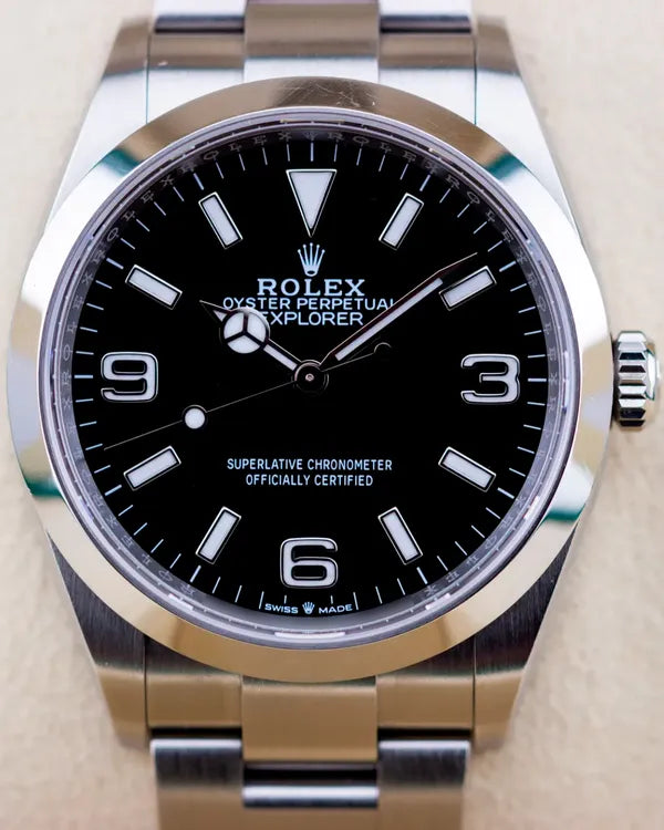 2023 Rolex Explorer 36MM Black Dial Oyster Bracelet (124270)