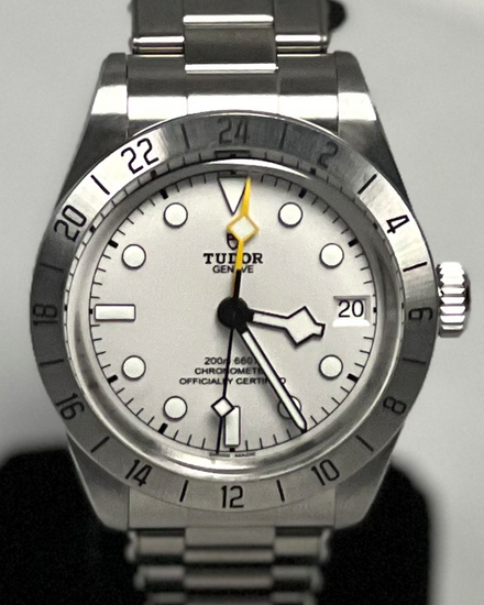 2025 Tudor Black Bay Pro GMT 39MM White Dial Steel Bracelet (79470)