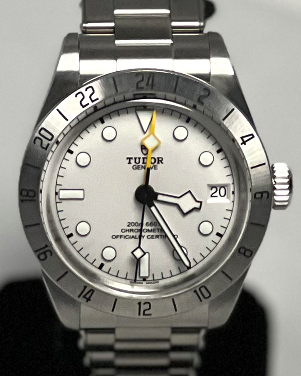 2025 Tudor Black Bay Pro GMT 39MM White Dial Steel Bracelet (79470)