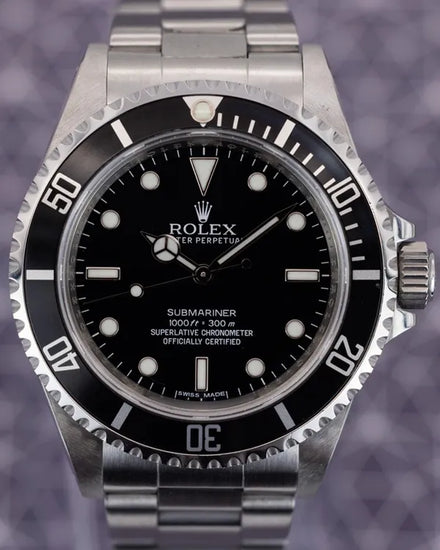 2009 Rolex Submariner No-Date 40MM Black Dial Oyster Bracelet (14060M)