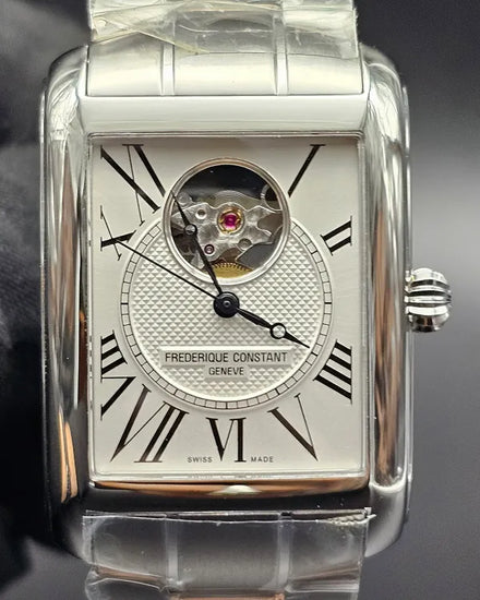 No Reserve - Frederique Constant Classics 33.3MM White Dial Steel Bracelet (FC-310MC4S36B)