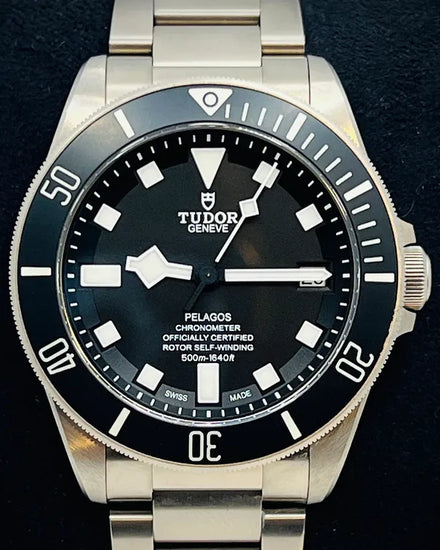 2023 Tudor Pelagos 42MM Black Dial Titanium Bracelet (25600TN)