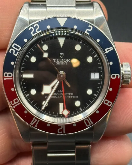 2021 Tudor Black Bay GMT "Pepsi" 41MM Black Dial Steel Bracelet (79830RB)