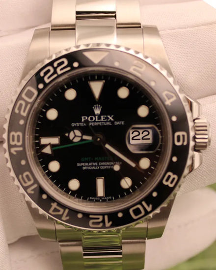Rolex GMT-Master II 40MM Black Dial Oyster Bracelet (116710LN)