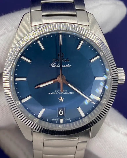 2023 Omega Globemaster 39MM Blue Dial Steel Bracelet (130.30.39.21.03.001)