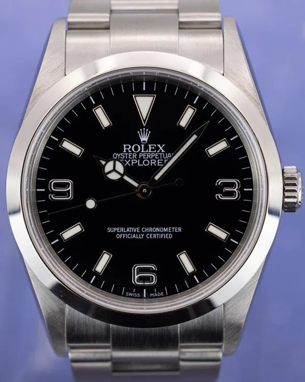 2006 Rolex Explorer 36MM Black Dial Oyster Bracelet (114270)