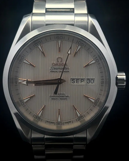 2016 Omega Seamaster Aqua Terra 43MM Silver Dial Steel Bracelet (231.10.43.22.02.003)