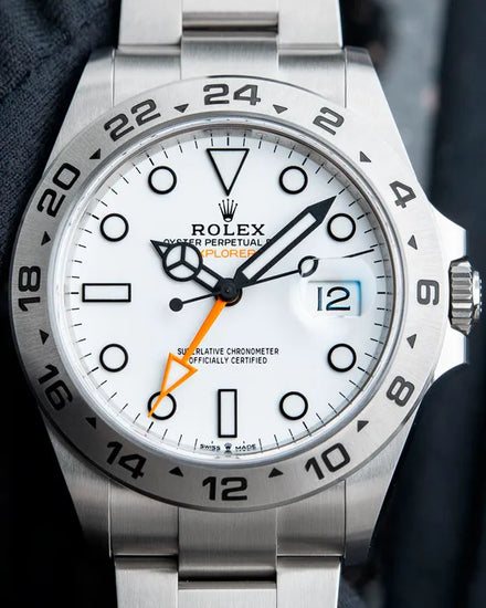2024 Rolex Explorer II "Polar" 42MM White Dial Oyster Bracelet (216570)