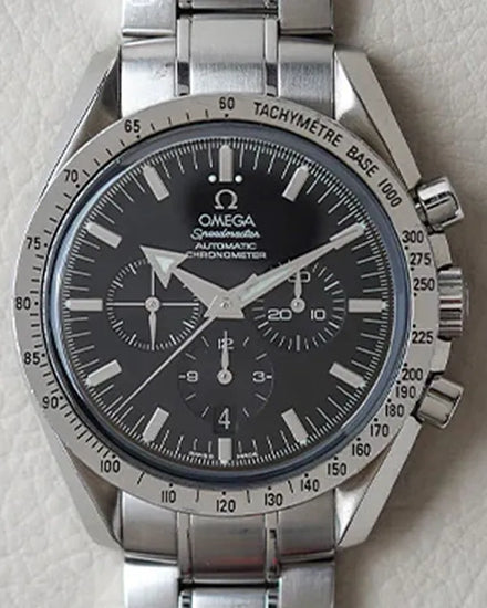 2000 Omega Speedmaster 42MM Black Dial Steel Bracelet (3551.50.00)