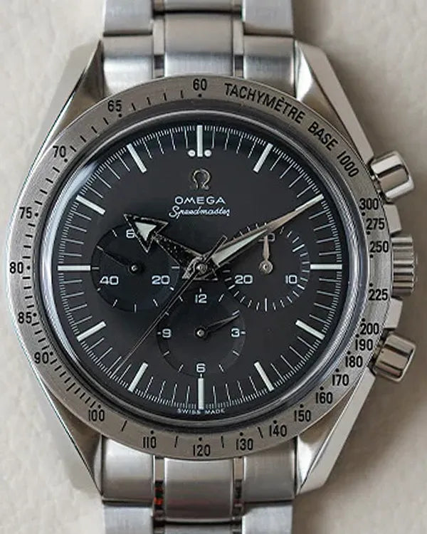 Omega Speedmaster "Broad Arrow" 42MM Black Dial Steel Bracelet (3594.50.00)
