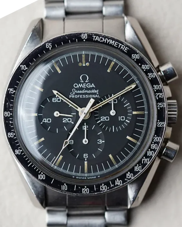 1978 Omega Speedmaster 43MM Black Dial Steel Bracelet (145.022 – 76)