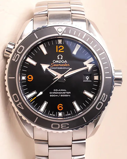 2012 Omega Seamaster Planet Ocean 45.5MM Black Dial Steel Bracelet (232.30.46.21.01.003)
