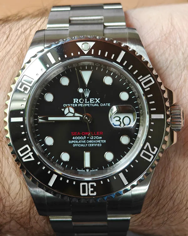Rolex Sea-Dweller 43MM Black Dial Oyster Bracelet (126600)