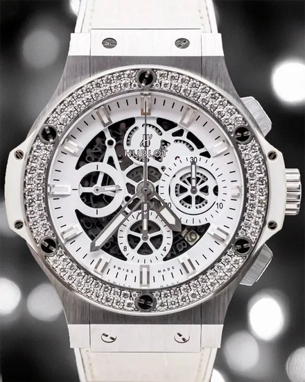 Hublot Big Bang Aero Bang 44MM Skeleton Dial Leather Strap (311.SE.2010.RW.1104.JSM12)