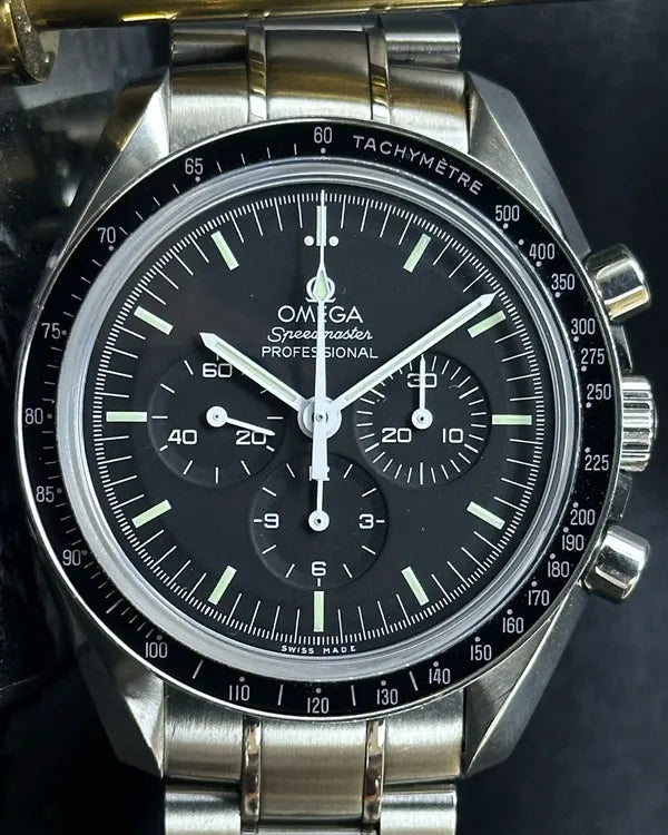2018 Omega Speedmaster Professional Moonwatch 42MM Black Dial Steel Bracelet (311.30.42.30.01.006)