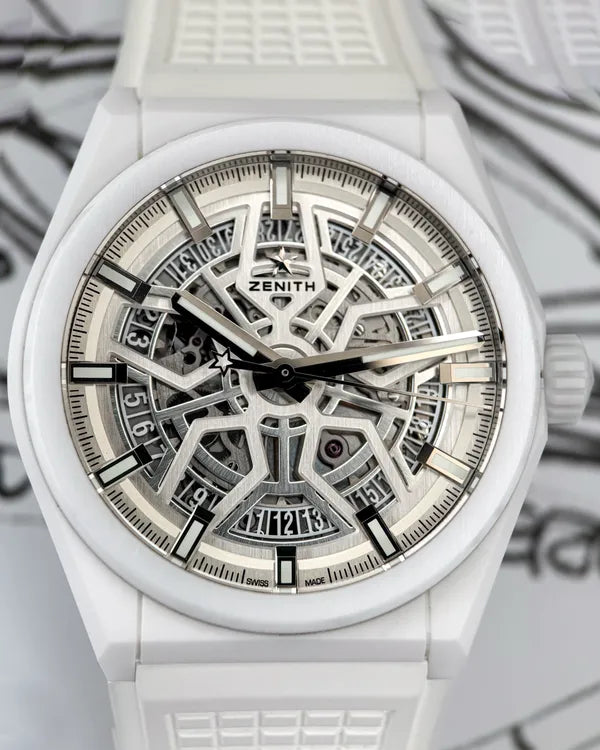 2020 Zenith Defy Classic 41MM Skeleton Dial Rubber Strap (49.9002.670/01.R792)