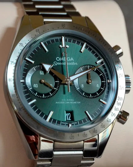 2022 Omega Speedmaster '57 40.5MM Green Dial Steel Bracelet (332.10.41.51.10.001)