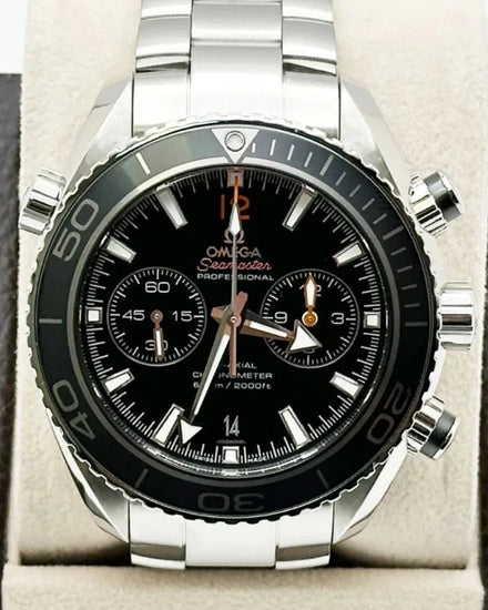 2013 Omega Seamaster Planet Ocean 600M 45.5MM Black Dial Steel Bracelet (232.30.46.51.01.003)