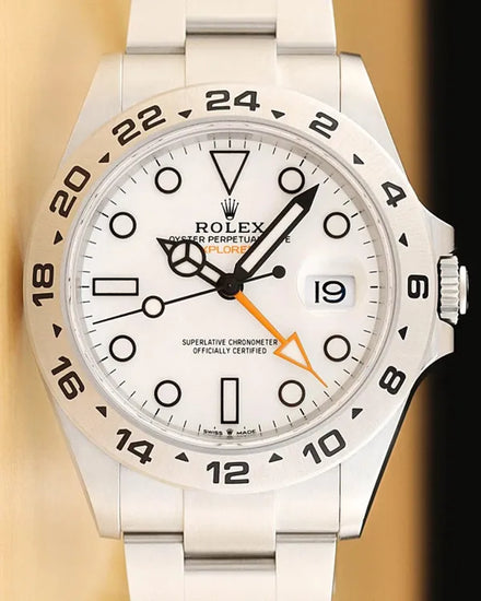 2024 Rolex Explorer II "Polar" 42MM White Dial Oyster Bracelet (226570)
