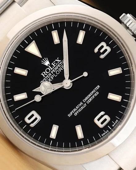 2003 Rolex Explorer 36MM Black Dial Oyster Bracelet (114270)