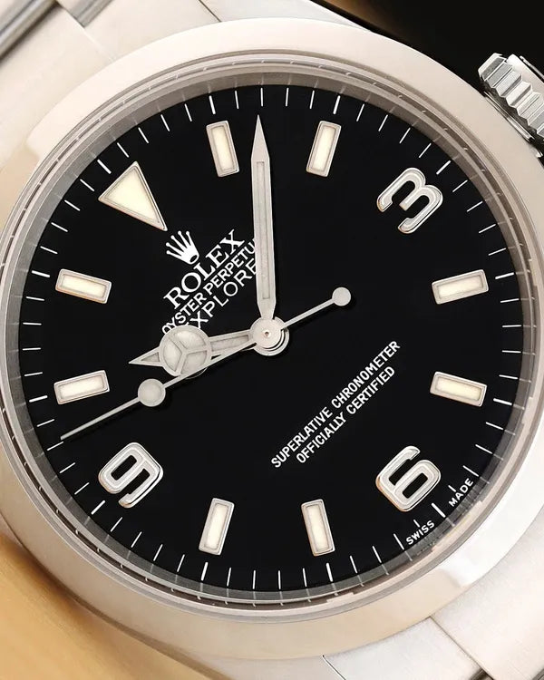 2003 Rolex Explorer 36MM Black Dial Oyster Bracelet (114270)