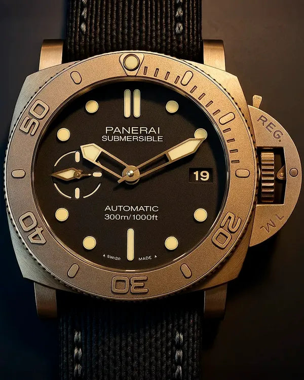 2021 Panerai Submersible "Mike Horn" L.E. 47MM Black Dial Textile Strap (PAM00984)