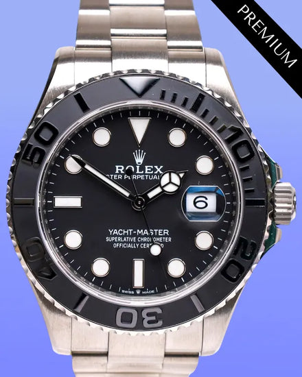 2025 Rolex Yacht-Master 42MM Black Dial Titanium Oyster Bracelet (226627)