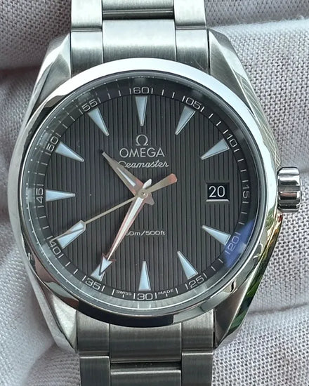 Omega Seamaster Aqua Terra 150M 38.5MM Quartz Grey Dial Steel Bracelet (231.10.39.60.06.001)