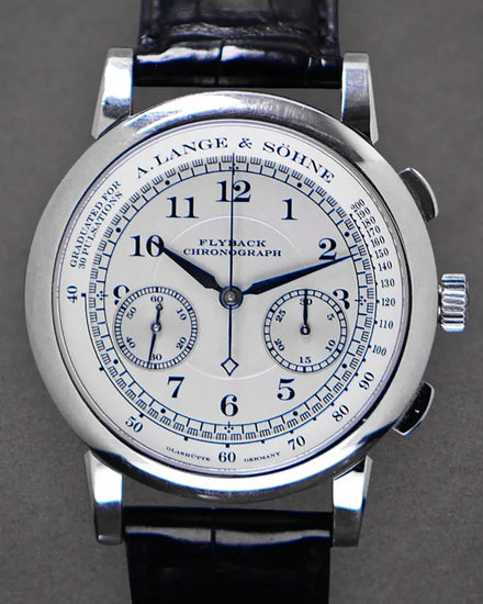 2008 A. Lange & Söhne 1815 39MM Silver Dial Leather Strap (401.026)