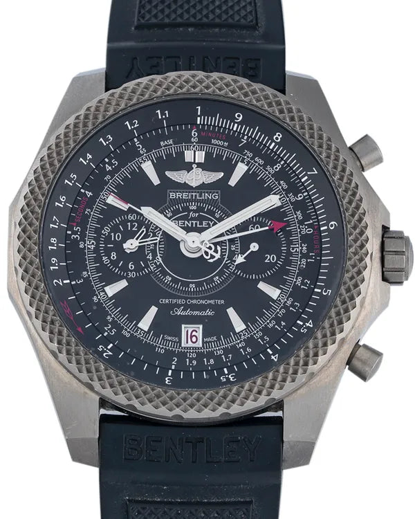 Breitling Bentley Supersports Chronograph Light Body L. E. 49MM Grey Dial Rubber Strap (E27365)
