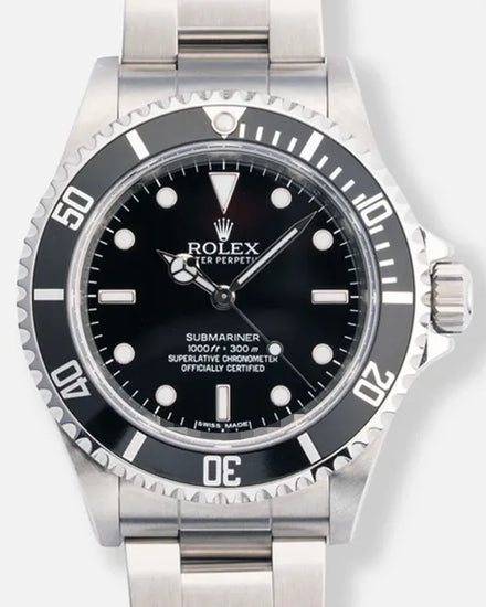 2011 Rolex Submariner No-Date 40MM "4 Liner" Black Dial Oyster Bracelet (14060M)