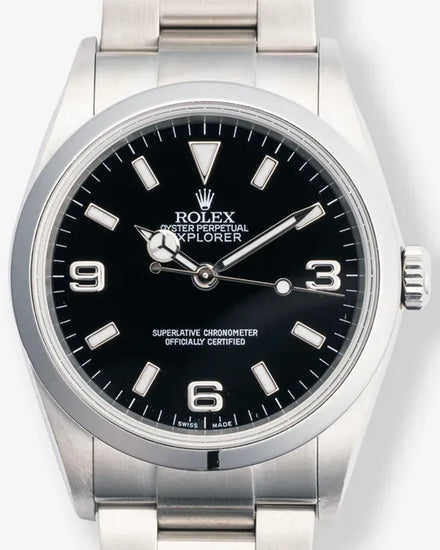 2004 Rolex Explorer 36MM Black Dial Oyster Bracelet (114270)